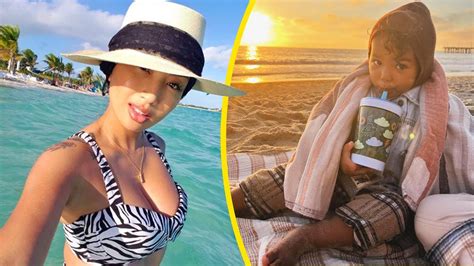 jeannie mai beach|Jeannie Mai Daughter Monaco Enjoys BEACH SUNSET At 1st。